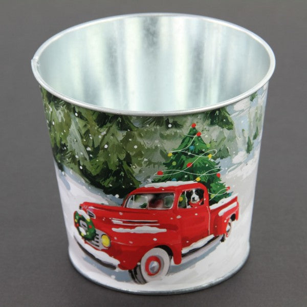 4.5"X4"HOLIDAY RIDE POT