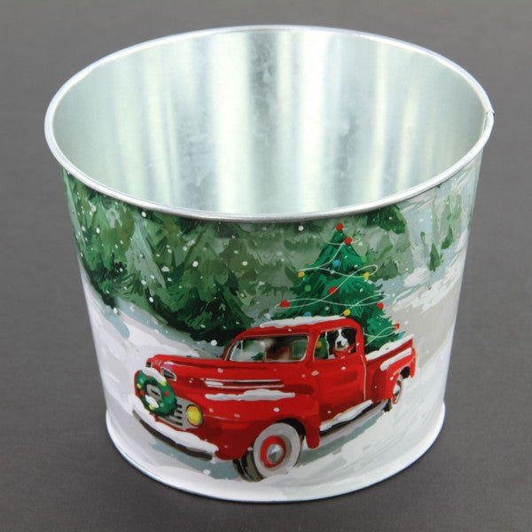 6.5"X5"HOLIDAY RIDE POT