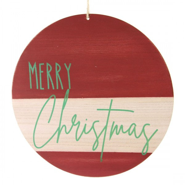 12"ORNAMENT RED/GREEN