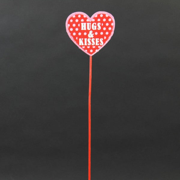 21"VALENTINE HEARTS PICK