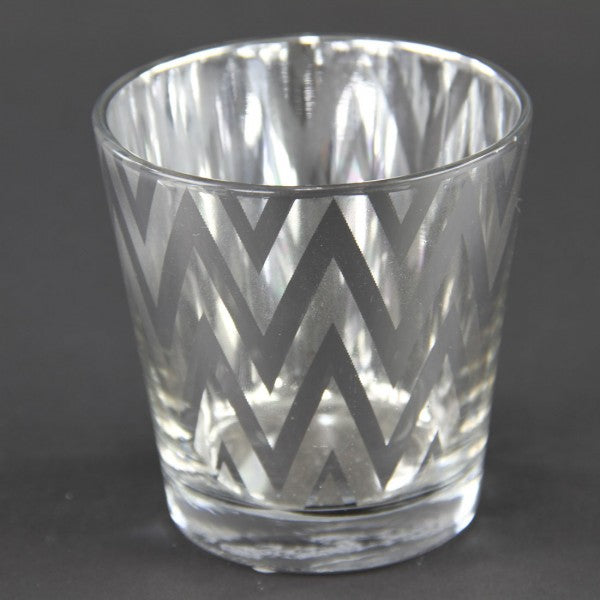 3" PARTY CHEVRON VOTIVE