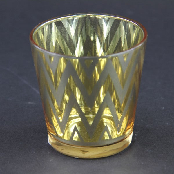 3" PARTY CHEVRON VOTIVE