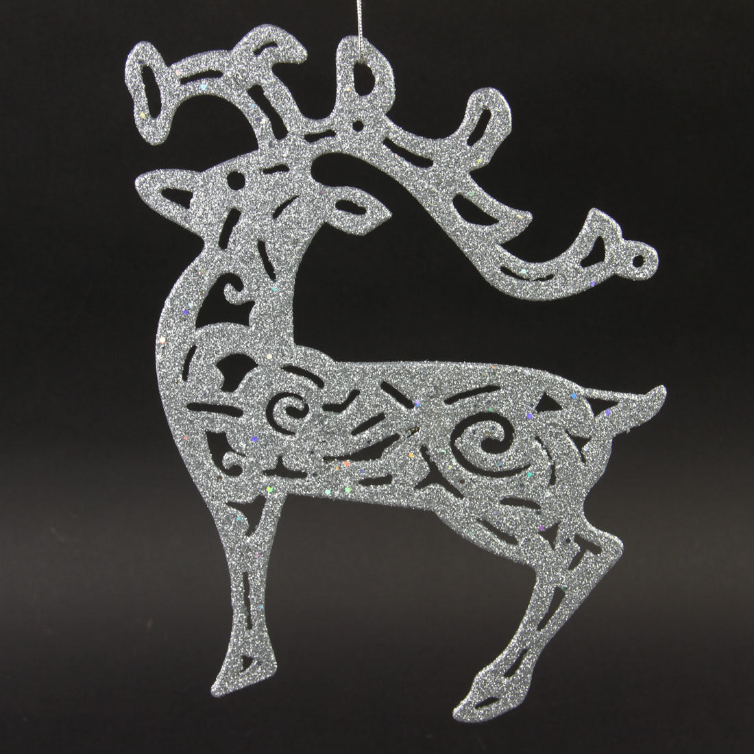 9"X11"GLT.REINDEER ORN A4