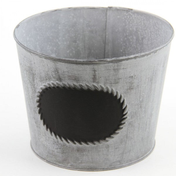 6.5"X5"CHALKBOARD POT