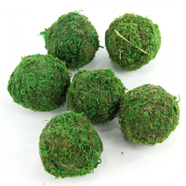 2" MOSS BALL 6PC/PKG