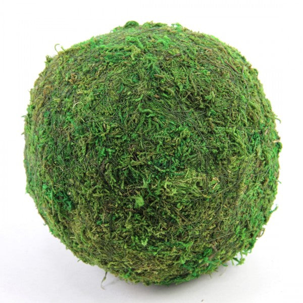 6" MOSS BALL GREEN