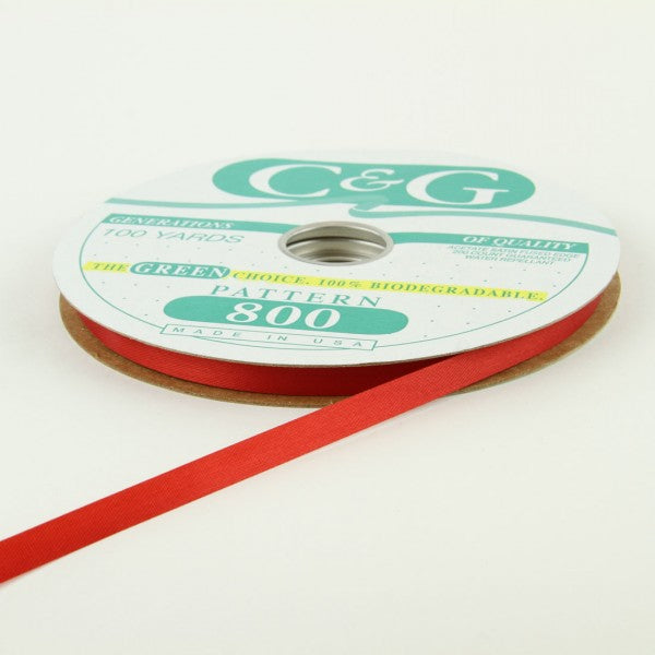 #1.5 SATIN RED 100YD
