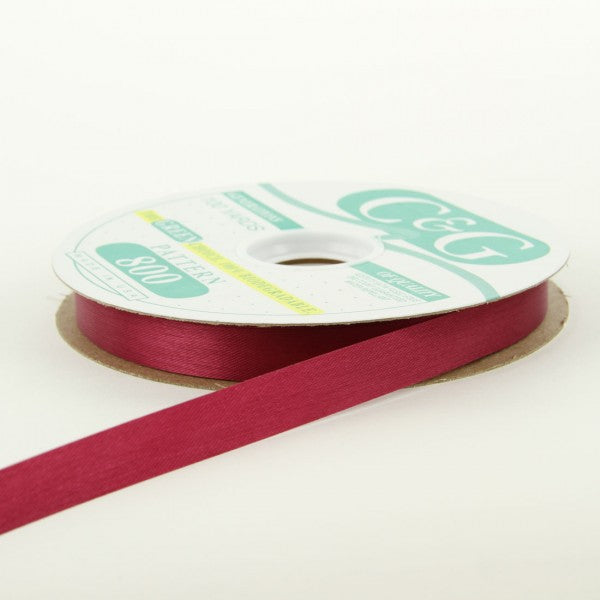 #3 SATIN BURGUNDY 100YD