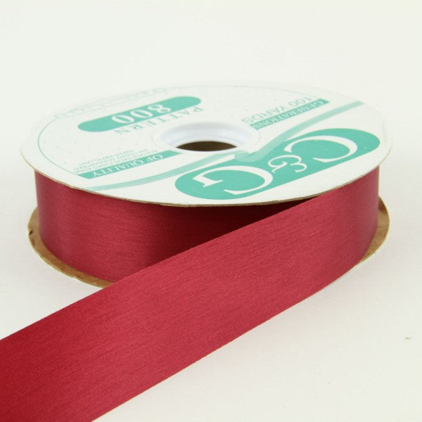 #9 SATIN RIBBON 100YD BURG