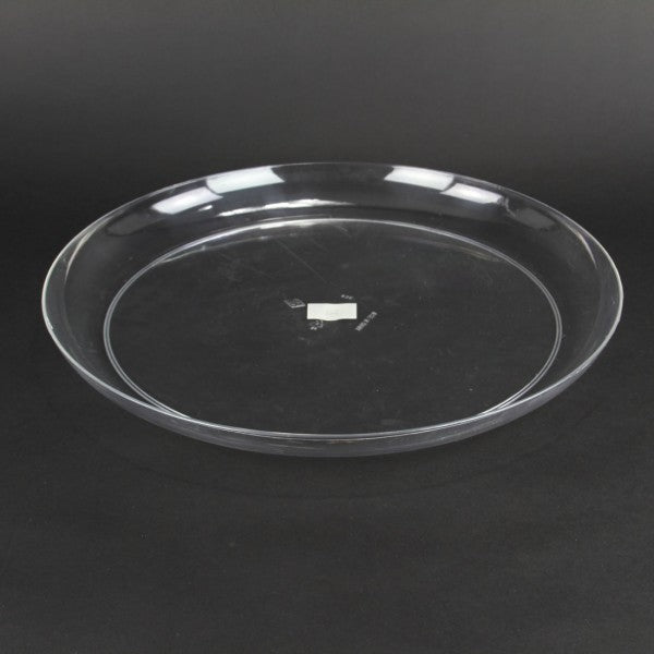 18" DESIGNER DISH 6/CS CRYSTAL