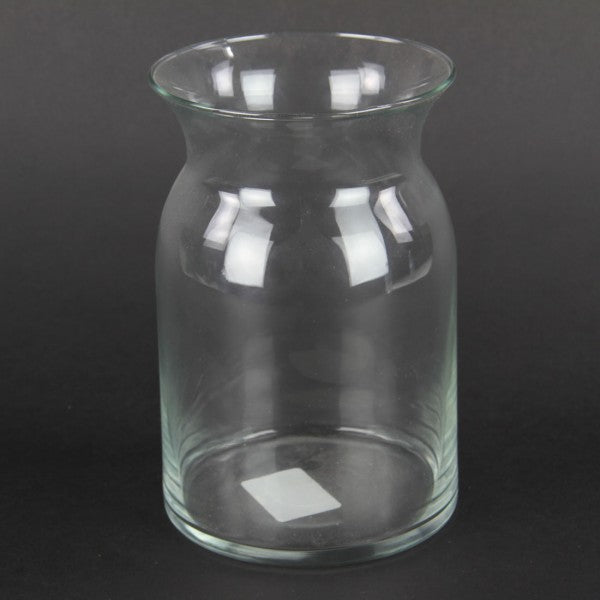 8" MILK JUG VASE 6/CS CLEAR