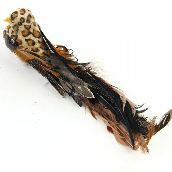 8"LEOPARD GRAIN BIRD A4