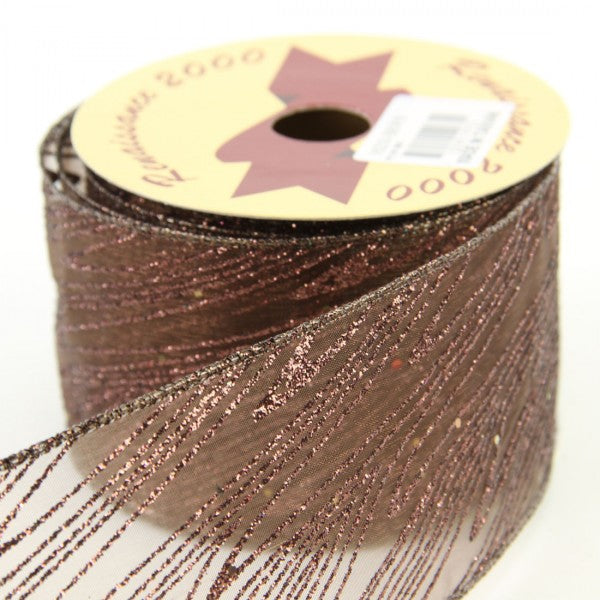 2.5"X10YD SHEER BROWN A4