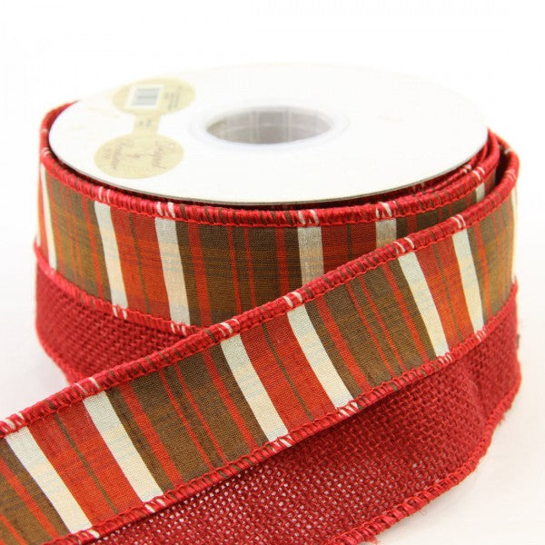 2.5"X10YD CHECKS W/JUTE A4