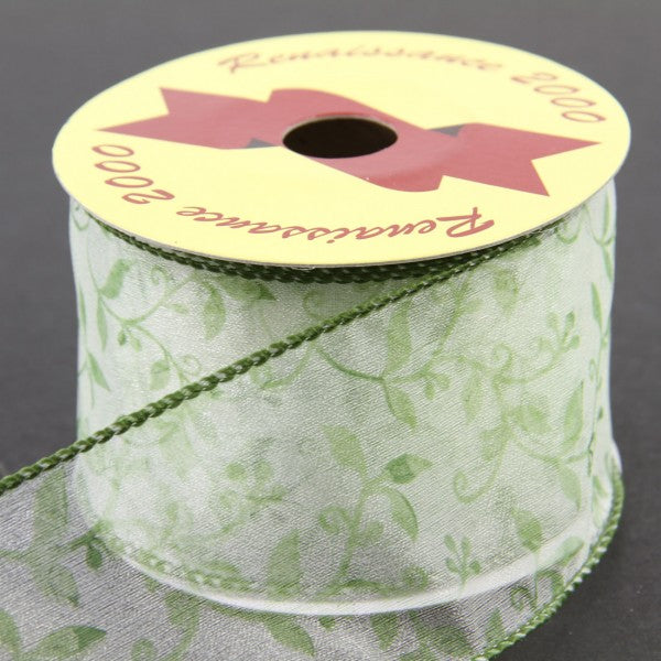 2.5"X10YD WHITE SHEER A4