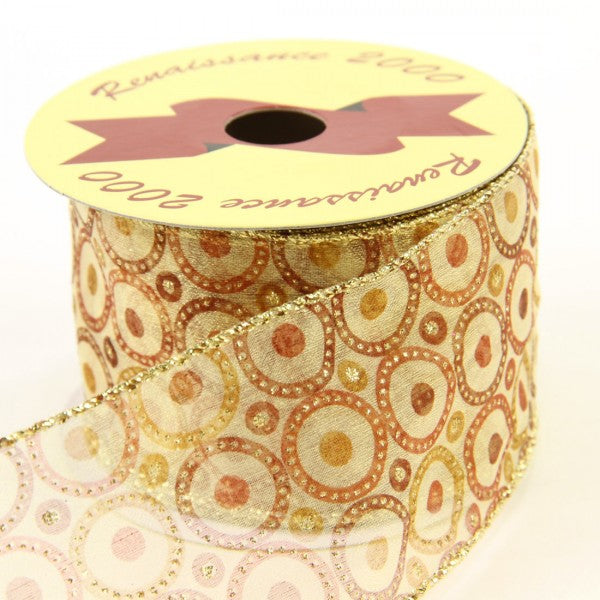 2.5"X10YD COPP/GOLD SHEER A4