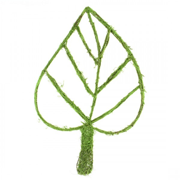 23"X14" MOSSED MAPLE LEAF A25