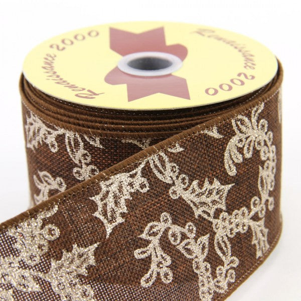 2.5"X10YD BROWN RIBBON A4