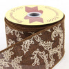 2.5"X10YD BROWN RIBBON A4