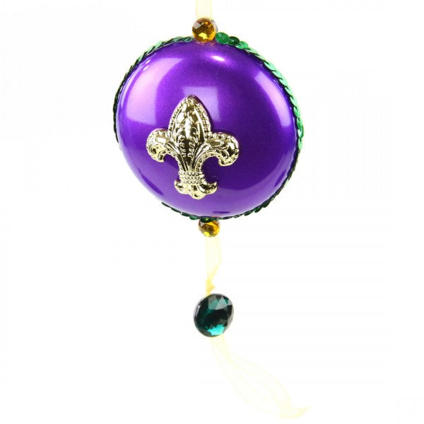8"FLAT ROUND DANGLE ORN A4