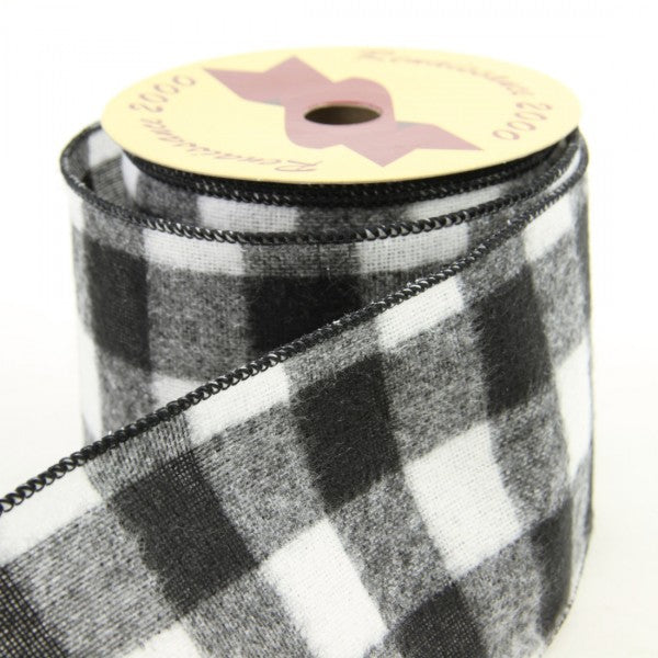 4"X10YD BLK/WHT RIBBON A25