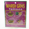 MARDIGRAS TATOO STICKER A4