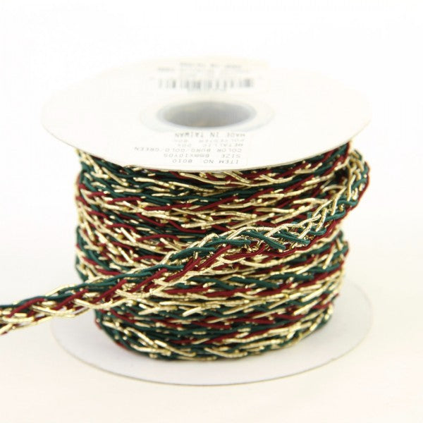 6MM METALIC CORD 10YD A4