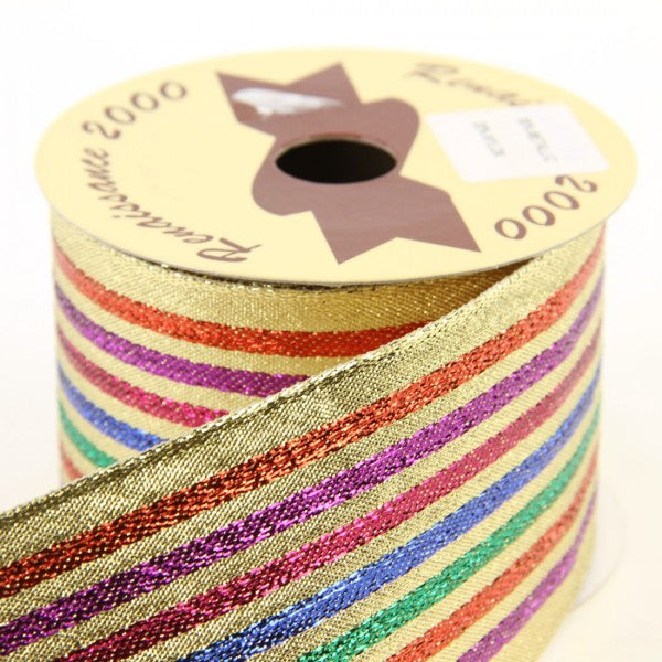 2.5"X10YD MULTI STRIPE A4