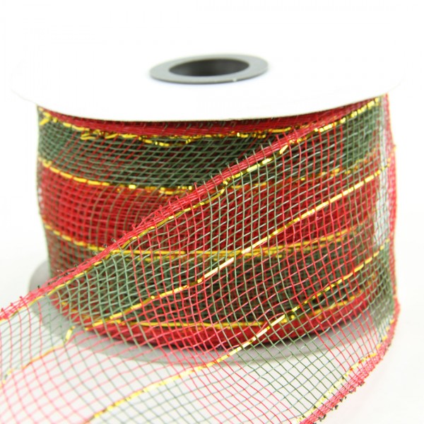 3"X20YD GR/RD/GLD RBBN A4