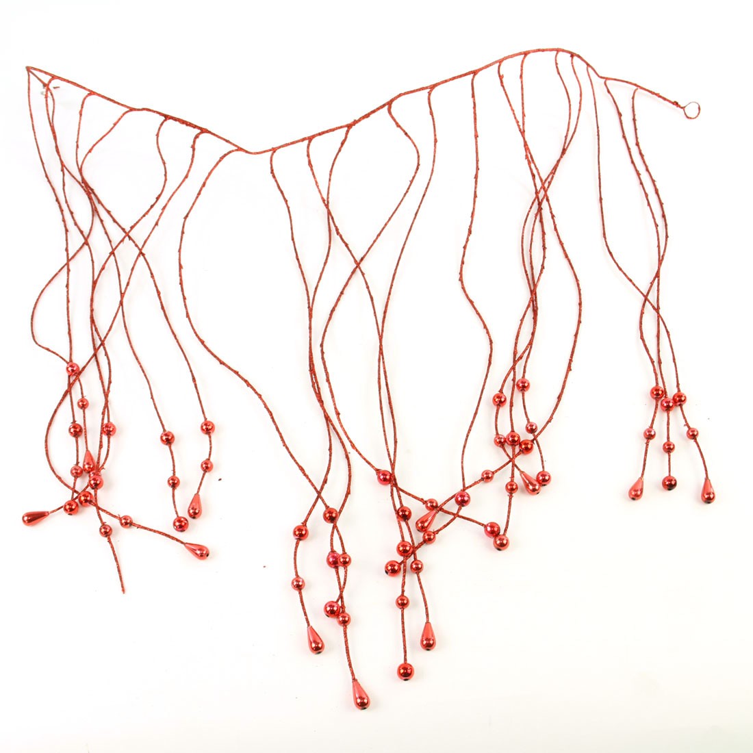 3'GLT.GARLAND W/BEADS A4