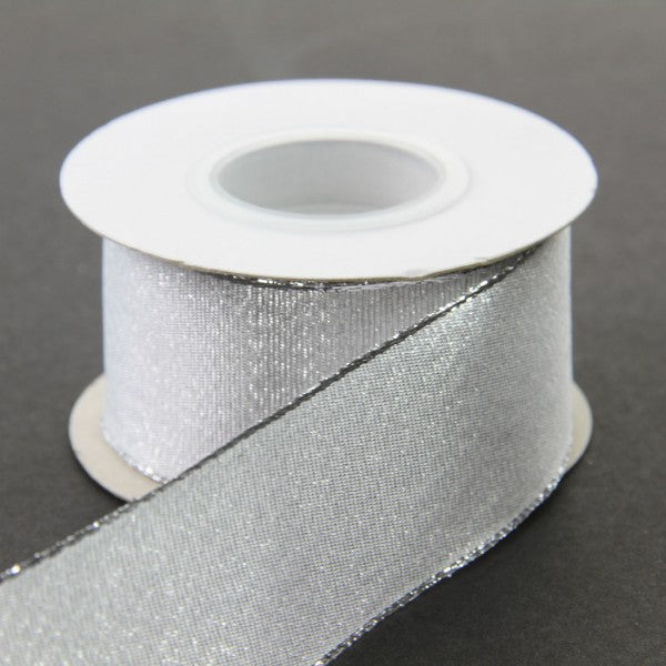 1.5" X 10 YD WIRED EDGE GLIMMER RIBBON