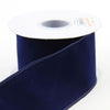 2.5"X10YD WIRED VELVET NAVY