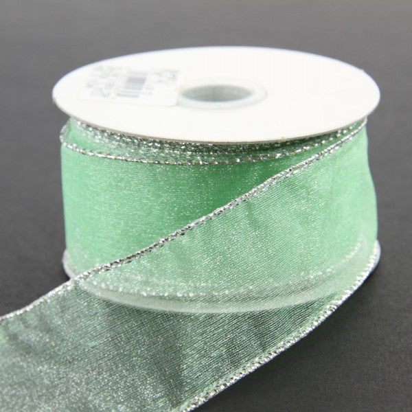 1.5" BELLE WIRED SHEER 10 YD RIBBON