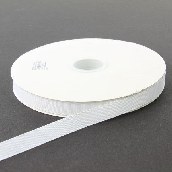 5/8" GROSGRAIN 100YD WHITE
