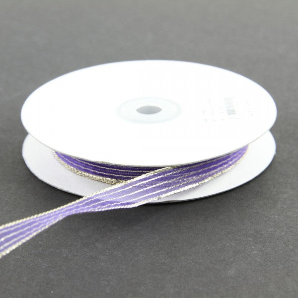 3/8"X25YD MET.ORGANZA STRP A4