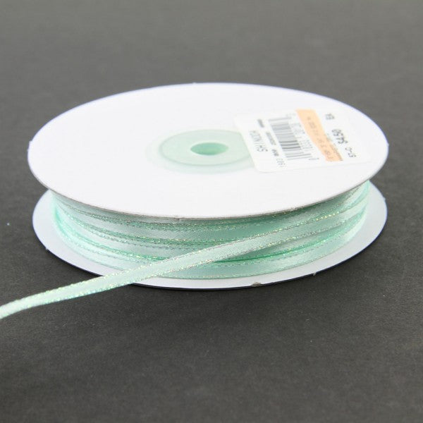 1/8 INCH X 50 YARD SATIN IRIDESCENT EDGE RIBBON