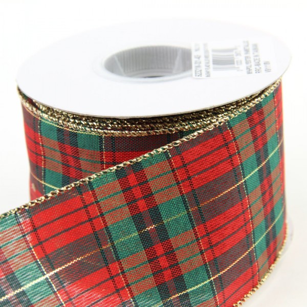 2.5"X10YD MCSHAY PLAID MULTI