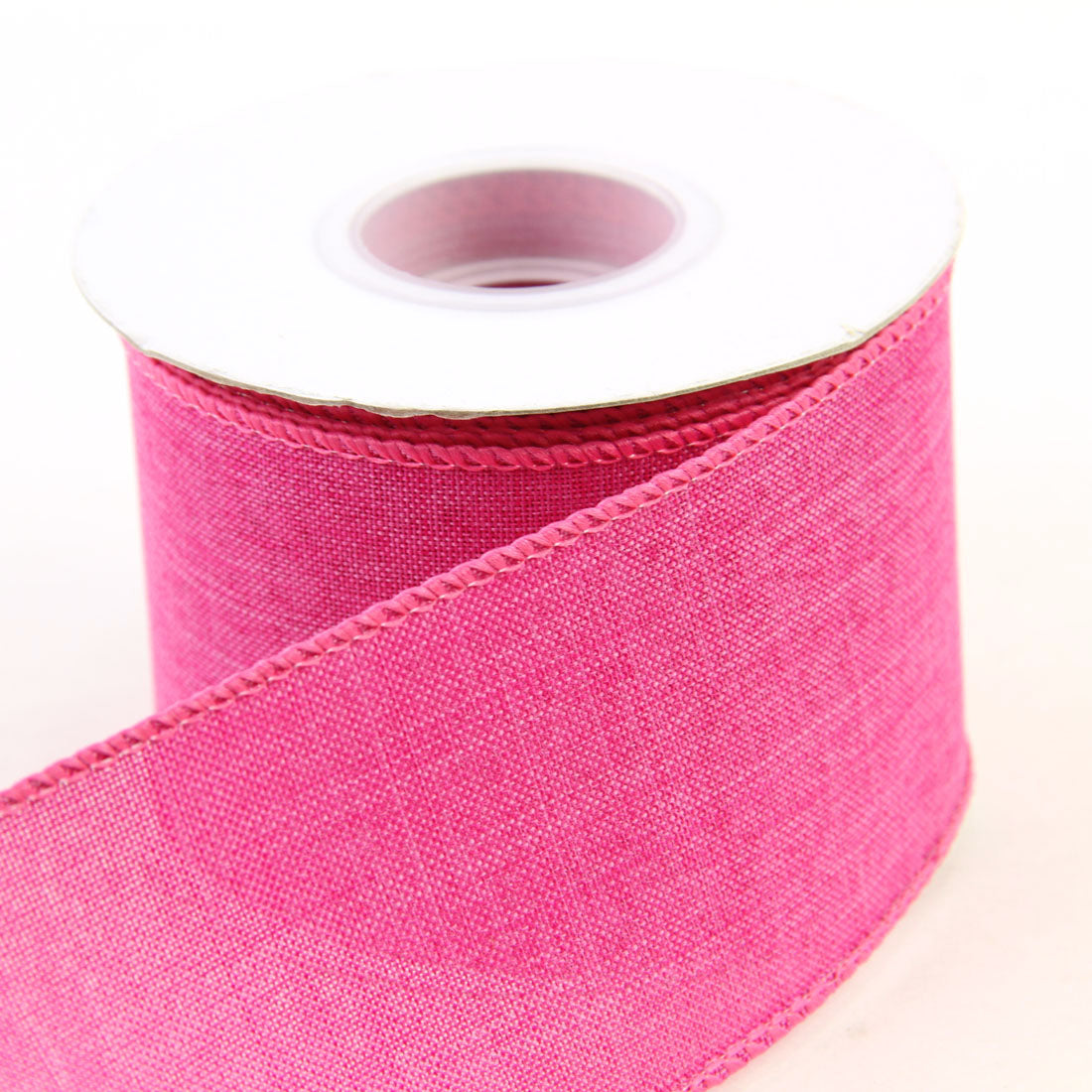 2.5"X10YD LINEN VALUE FUCHSIA