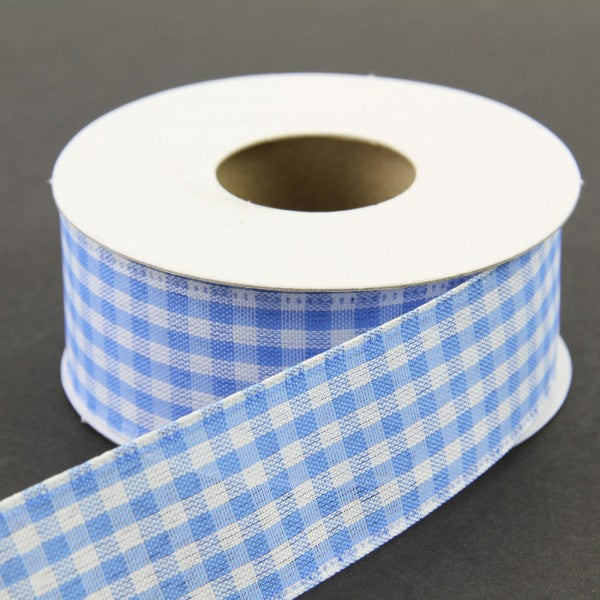 1.5"X10Y GREAT GINGHAM BLUE
