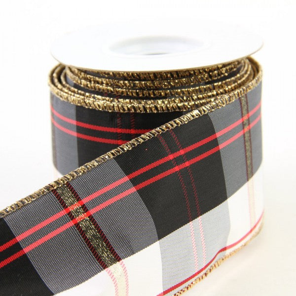2.5"X10YD OSCAR PLAID A25