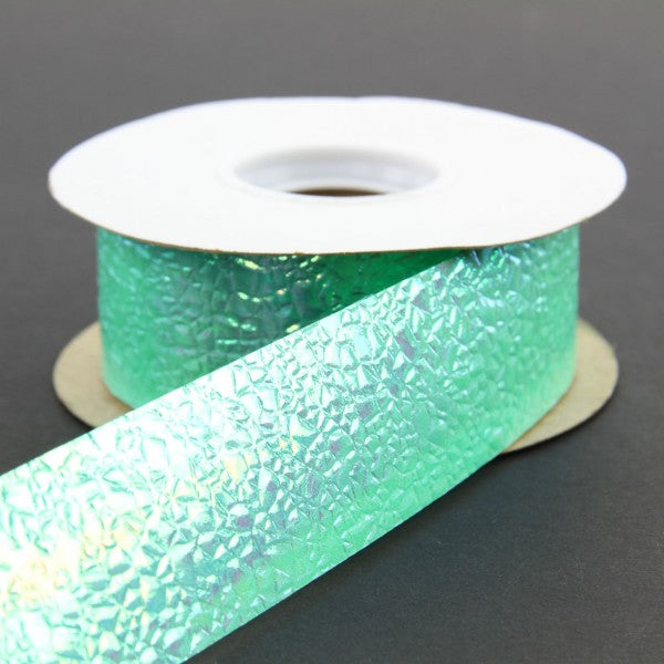 1.5" X 25 YD IRID CRACKED ICE RIBBON