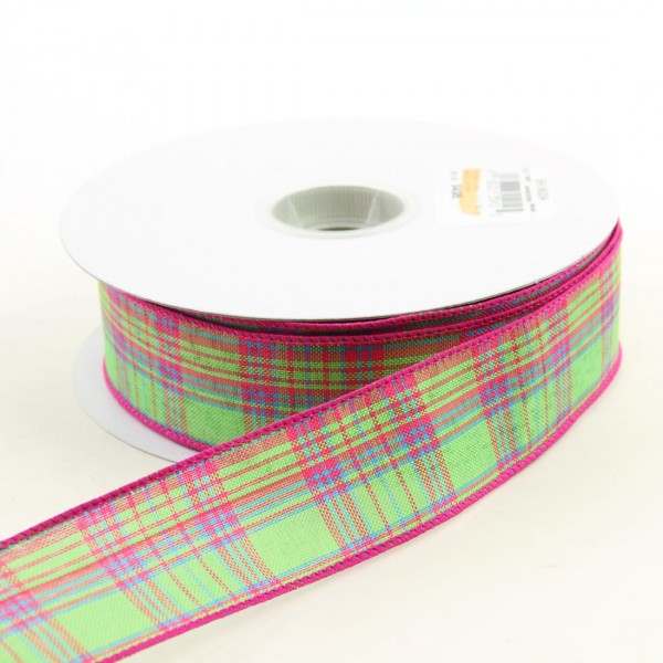 1.5"X25YD LOVELY PLAID A25