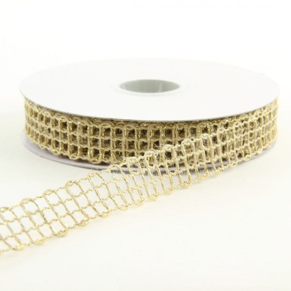 7/8"JUTE BOX MET 25YD