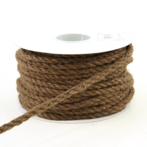 1/4"X25YD JUTE CORD BROWN A25
