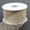 2.5"X10YD GRAND NET GLD/SIL