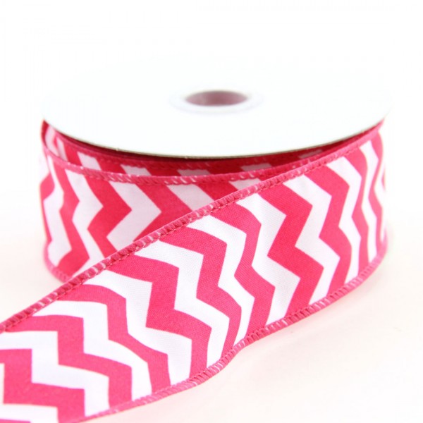 1.5" X 10 YD CHEVRON CLASSIC RIBBON
