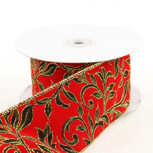 2.5"X10YD EXQUISTE SCRLL HLDY