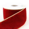 2.5"X5Y PLUSH VELVET RED A25