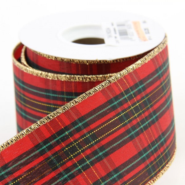 2.5"X10Y HIGHLAND PLAID MULTI