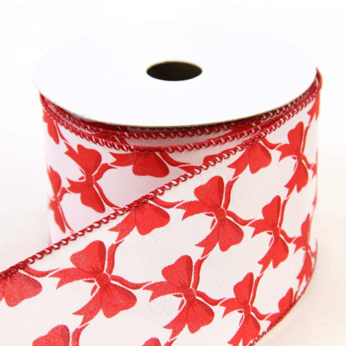 2.5"X10Y PONCHE STN/RED BOWS